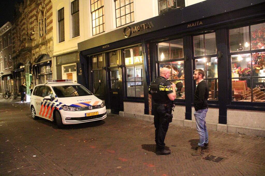 Gewonde en waarschuwingsschot bij steekpartij