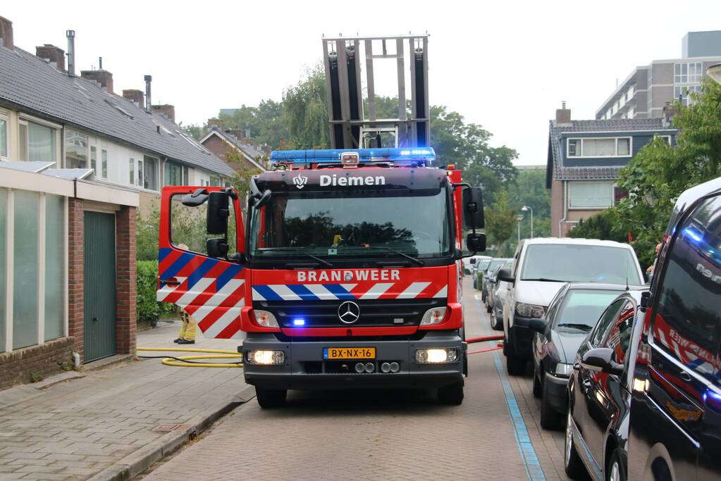 Garagebox uitgebrand tijdens klussen