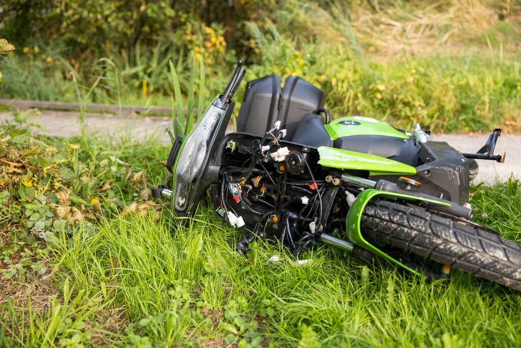 GO Sharing 45 km deelscooter vernield aangetroffen