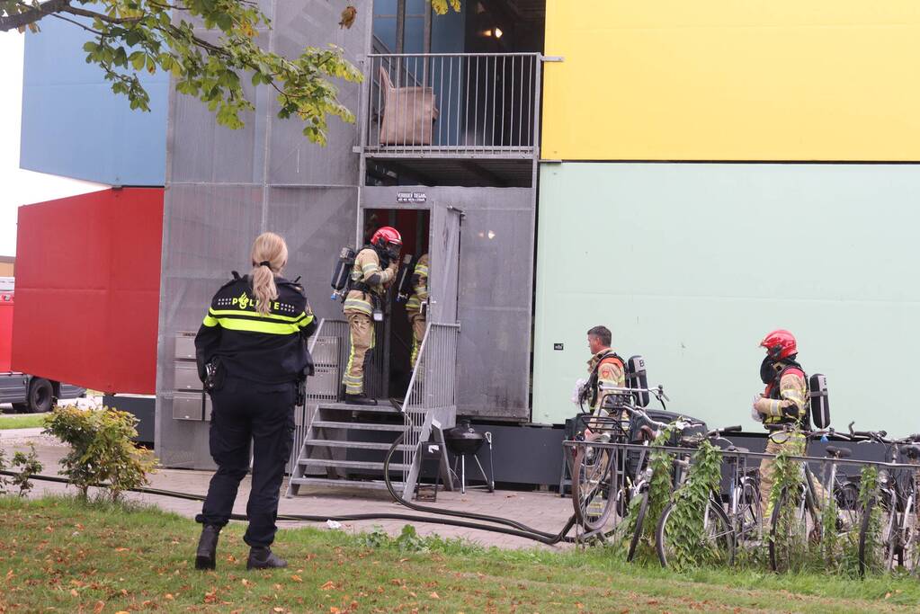 Studenten vergeten pannetje op het vuur