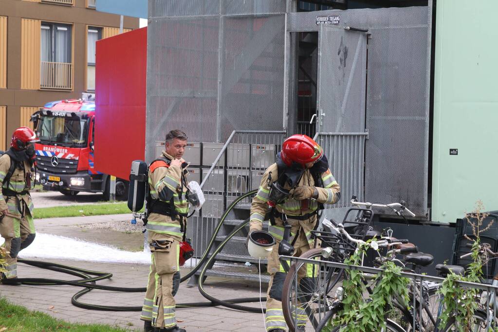 Studenten vergeten pannetje op het vuur