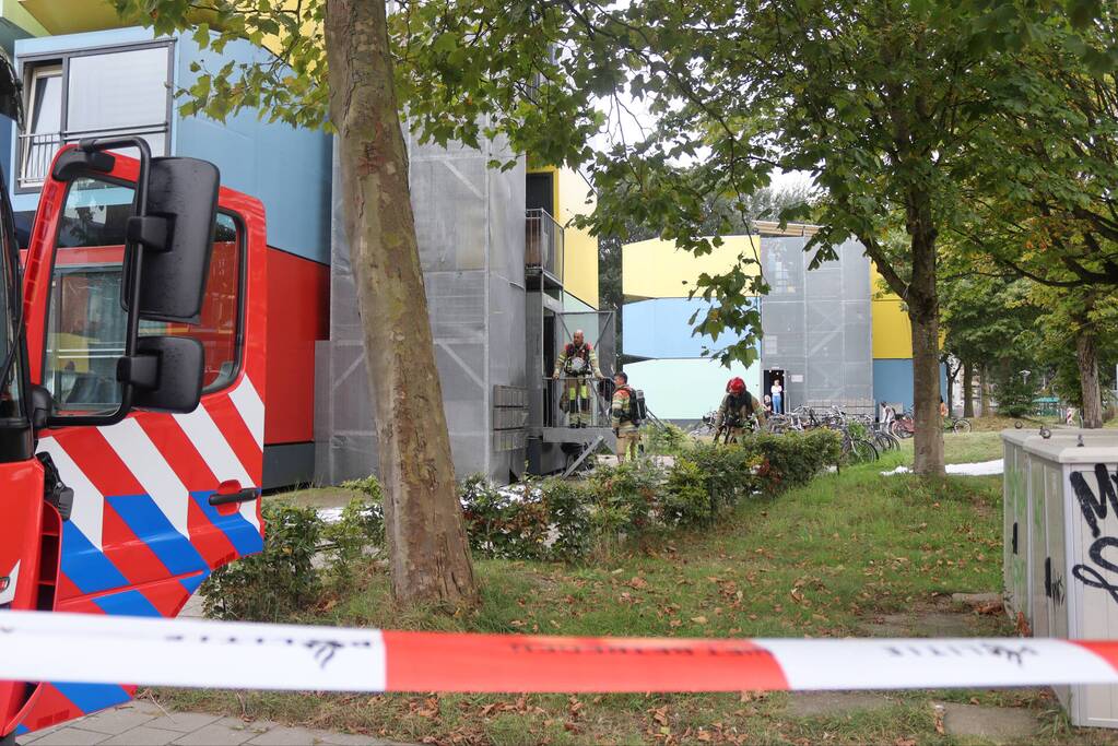 Studenten vergeten pannetje op het vuur