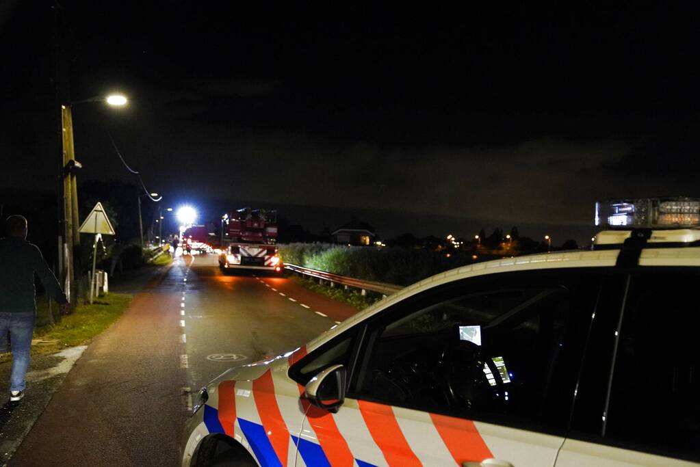 Zoekactie naar persoon te water na gevonden fiets