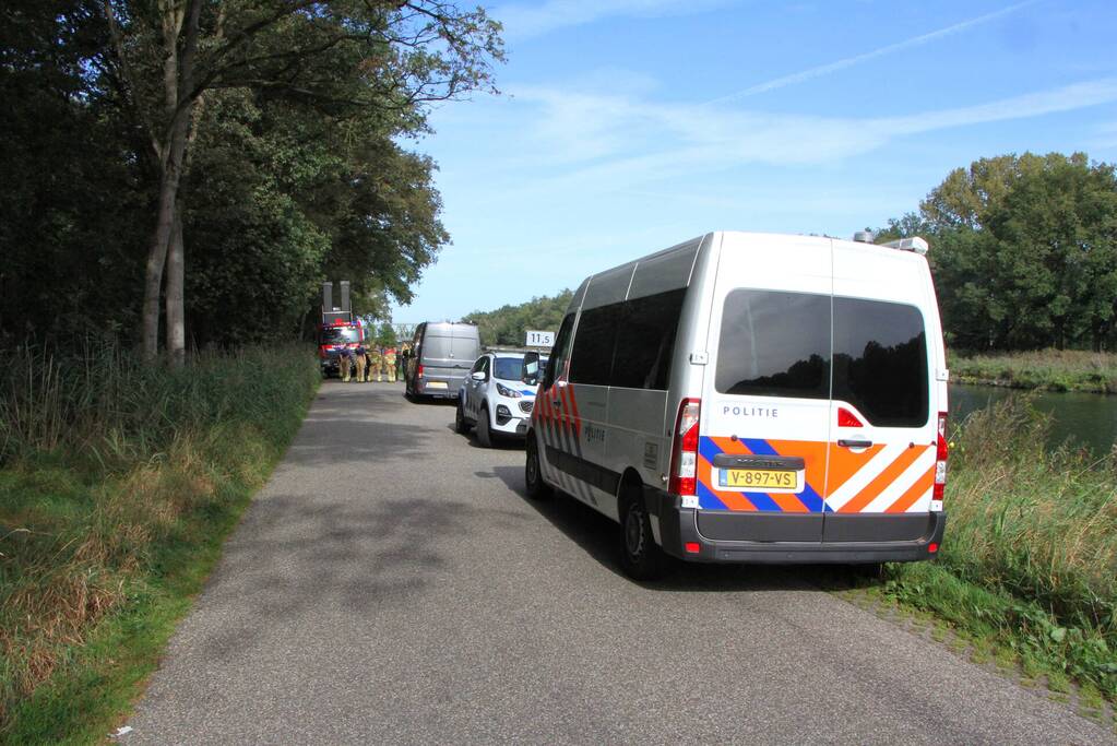 Levenloos lichaam in kanaal aangetroffen