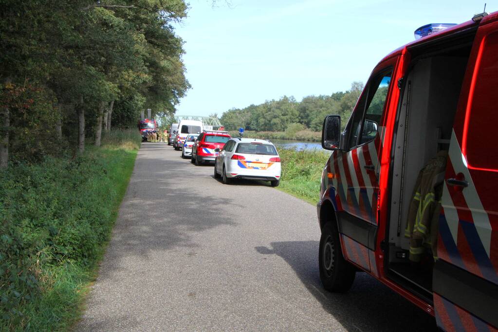 Levenloos lichaam in kanaal aangetroffen