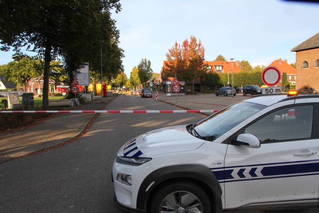 Hoofdgasleiding geraakt bij graafwerkzaamheden, woning ontruimd