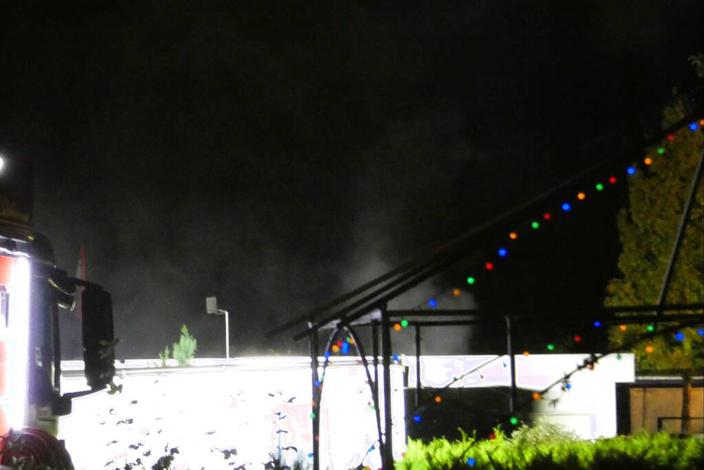 Uitslaande brand in stacaravan op vakantiepark Sonnevanck