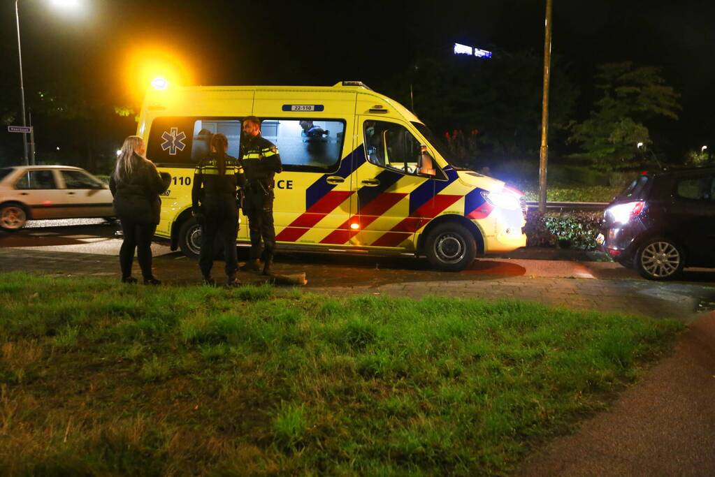 Scooterrijder aangereden door auto