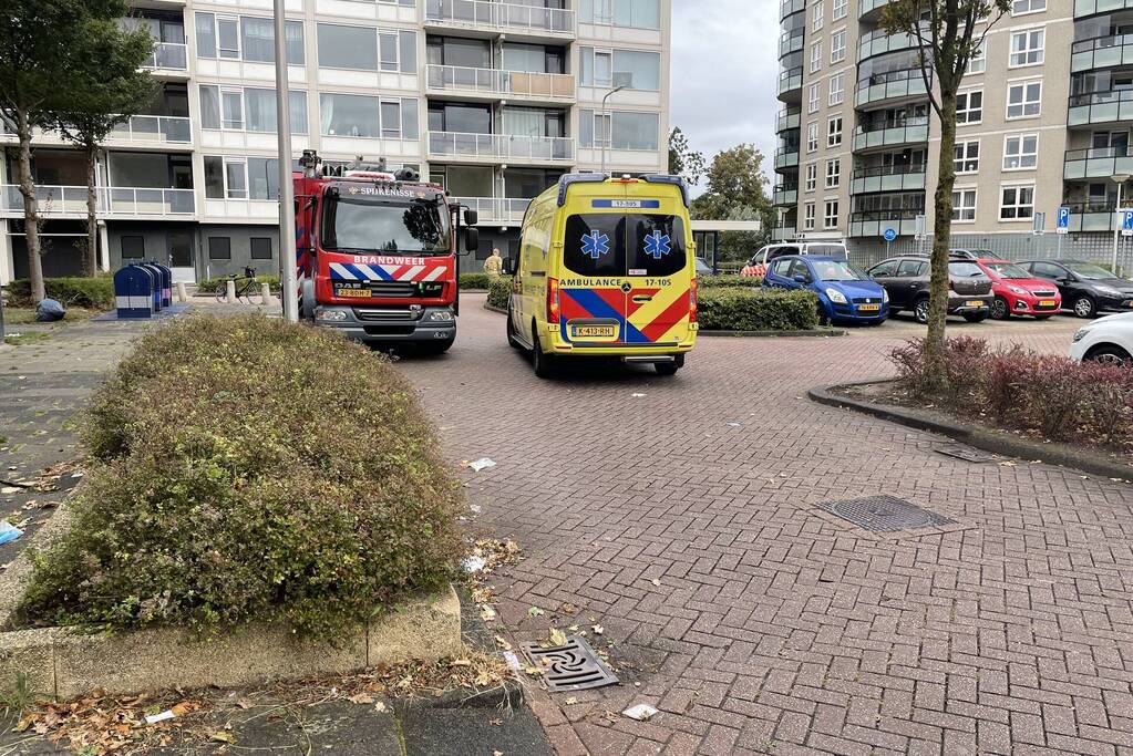 Persoon vergiftigd door koolstofmonoxide