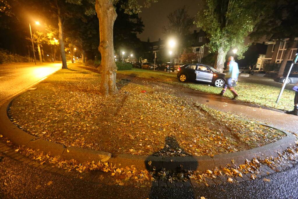 Automobilist onder invloed betrokken bij eenzijdig ongeval