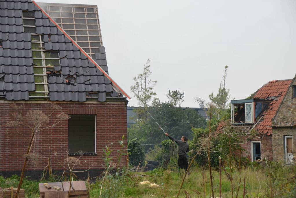 Brand ontstaan in leegstaande woning