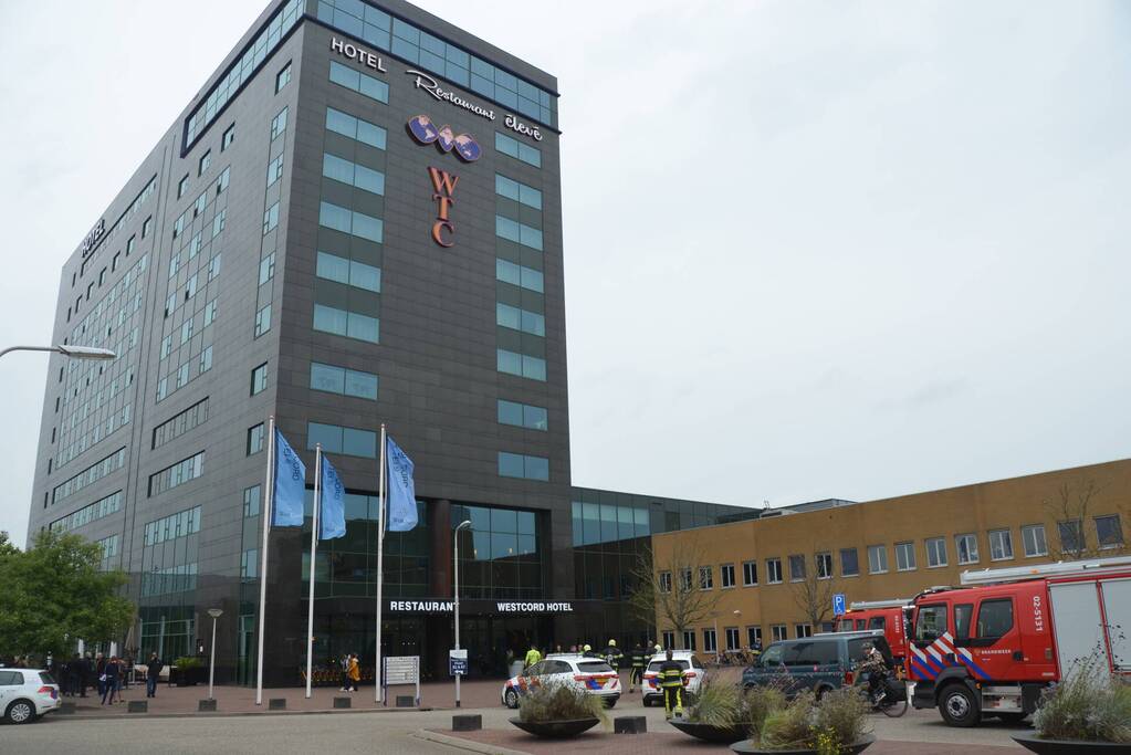 Brand op vierde etage WTC hotel