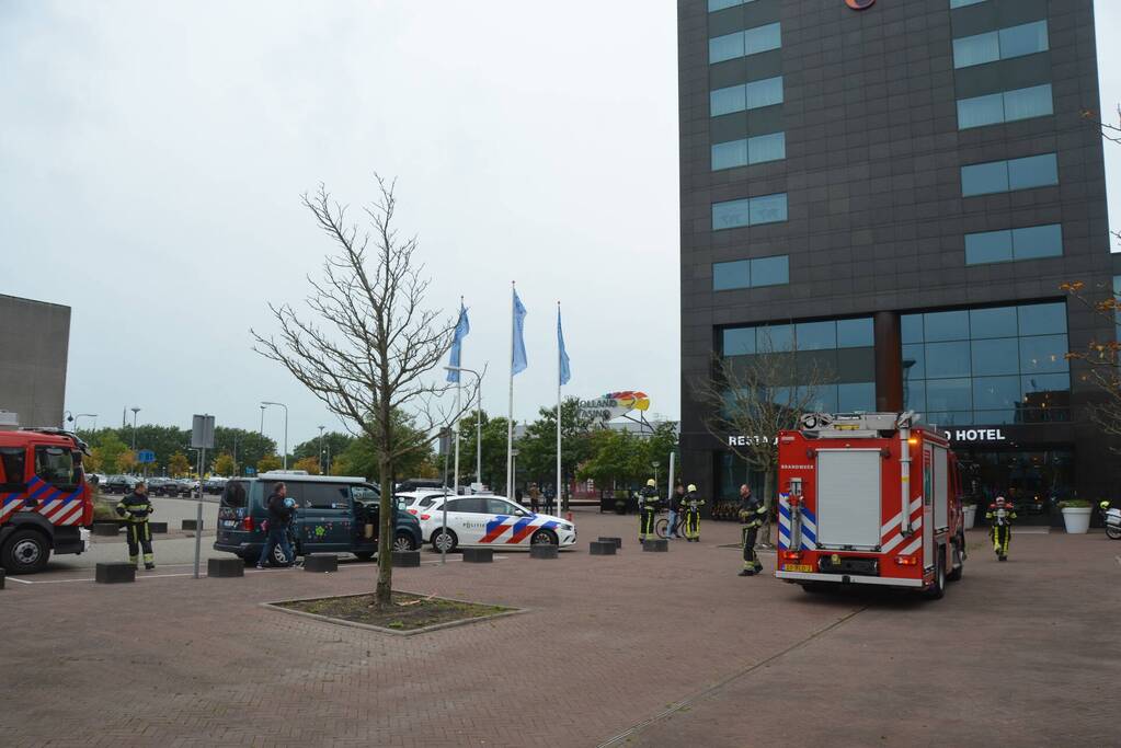 Brand op vierde etage WTC hotel