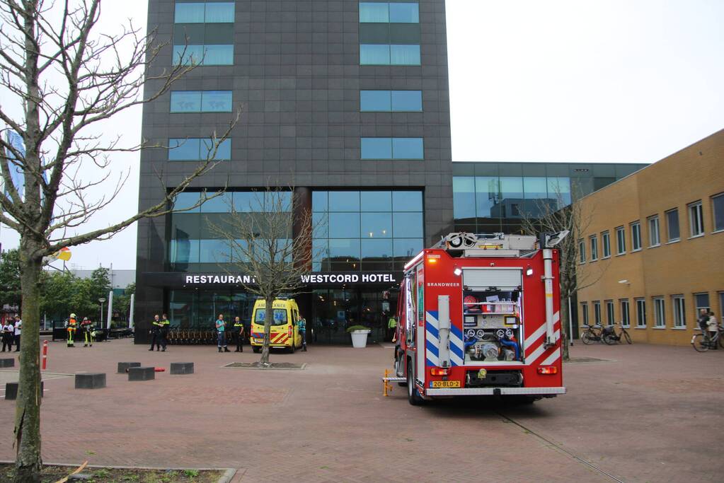 Brand op vierde etage WTC hotel