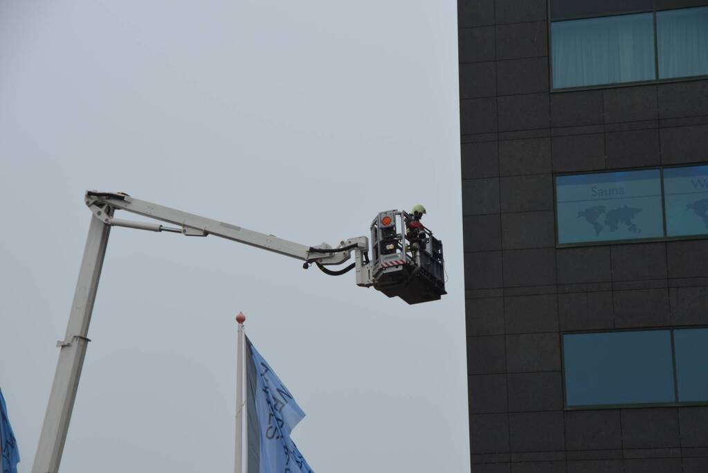 Brand op vierde etage WTC hotel