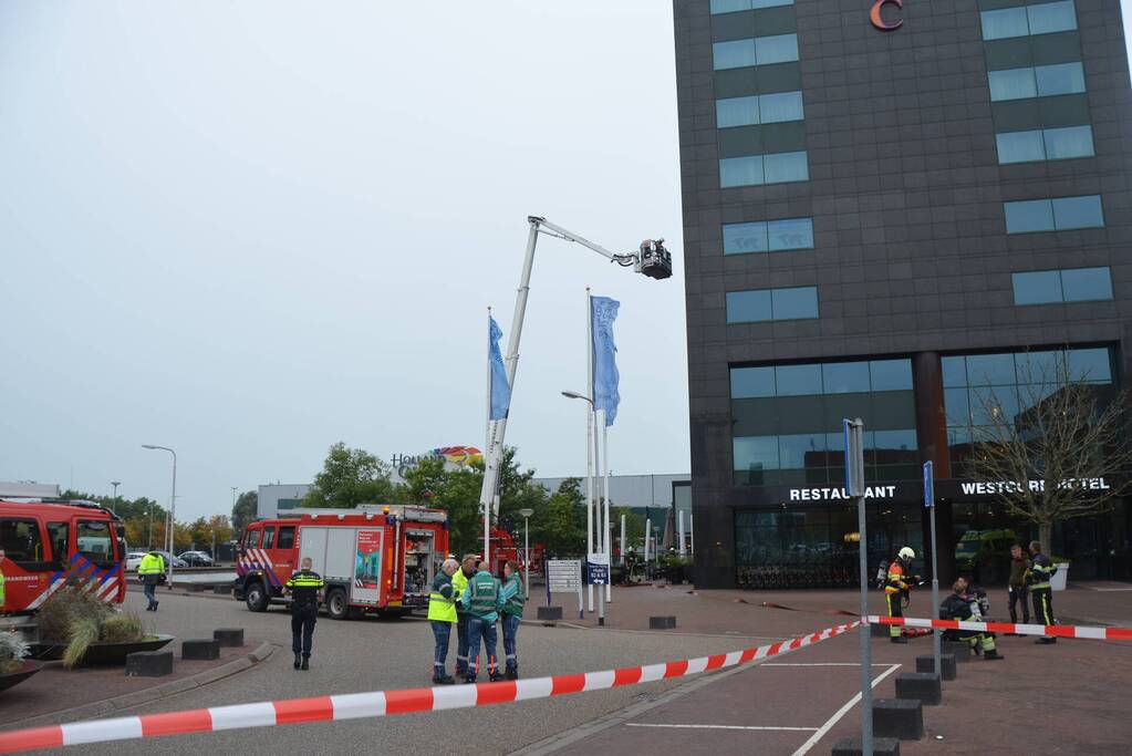 Brand op vierde etage WTC hotel