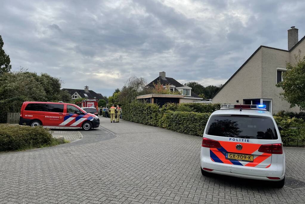 Brandweer draait gaskraan dicht wegens gaslek