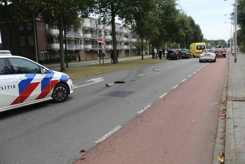 Bestuurder aangehouden na kop-staart aanrijding