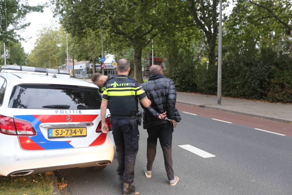Bestuurder aangehouden na kop-staart aanrijding