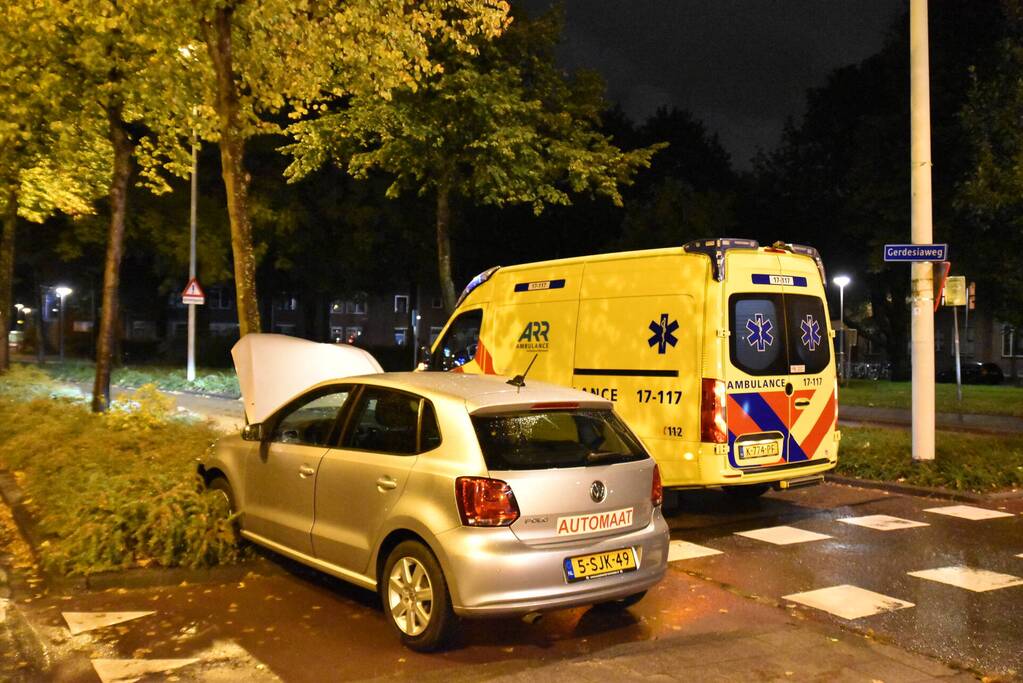 Automobilist ramt boom in middenberm