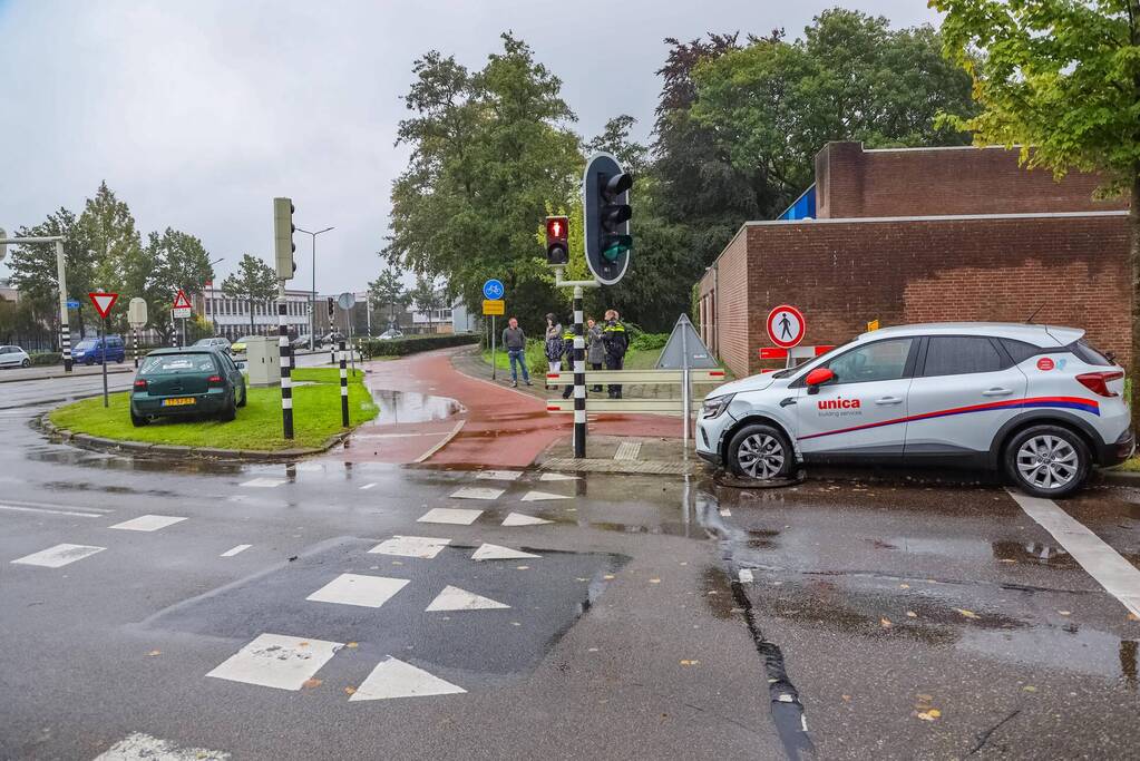 Schade bij kop-staartaanrijding
