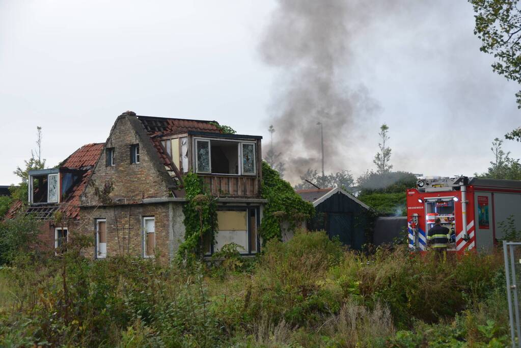 Wederom brand bij slooppanden