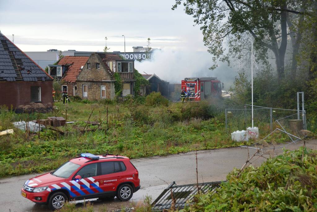 Wederom brand bij slooppanden