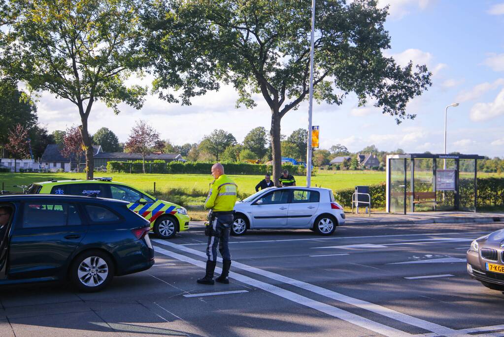 Twee auto's betrokken geraakt bij kop-staart ongeval