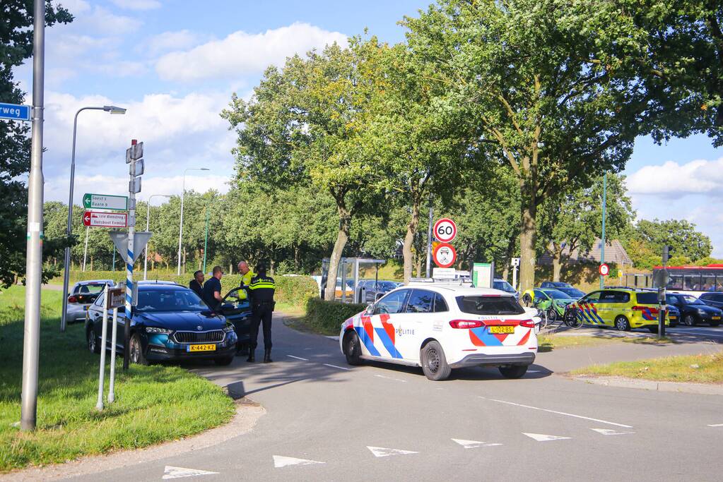Twee auto's betrokken geraakt bij kop-staart ongeval