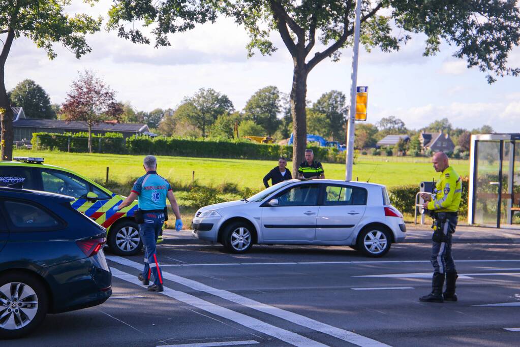 Twee auto's betrokken geraakt bij kop-staart ongeval
