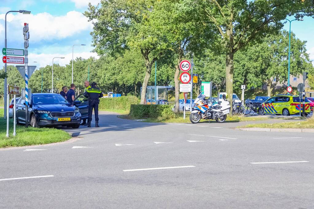 Twee auto's betrokken geraakt bij kop-staart ongeval