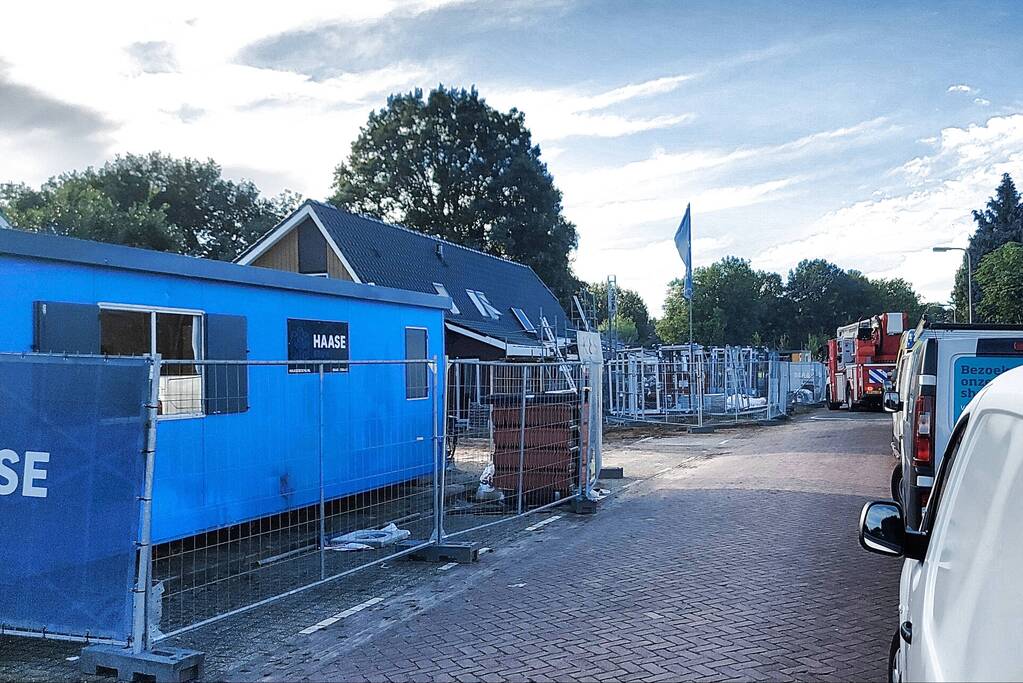 Bouwvakker raakt gewond tijdens werkzaamheden