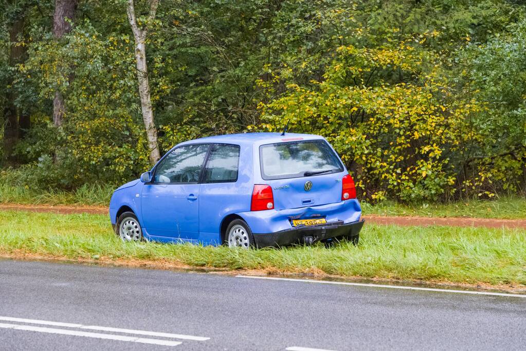 Eén gewonde bij kop-staart botsing