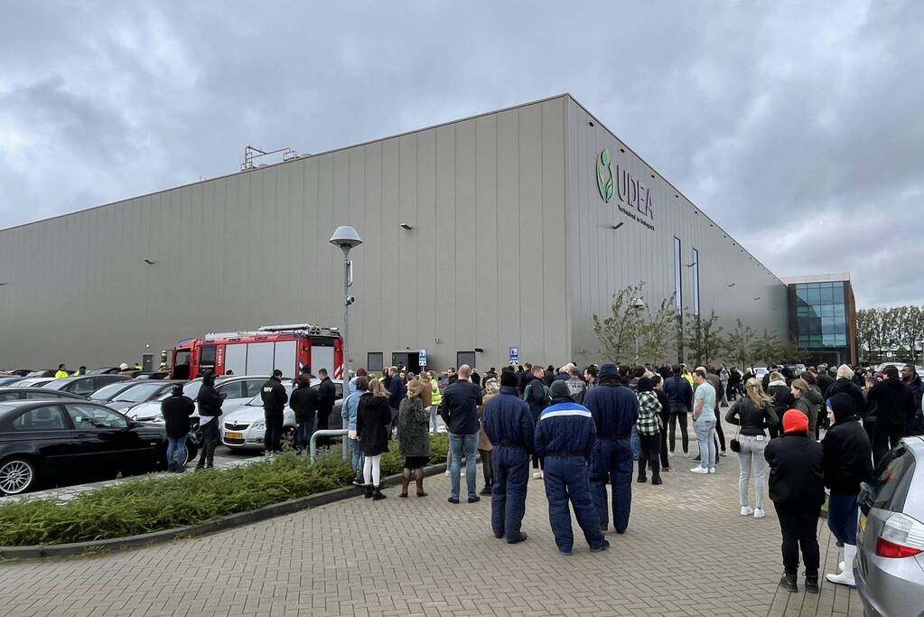 Bedrijf ontruimd na afgaan brandalarm