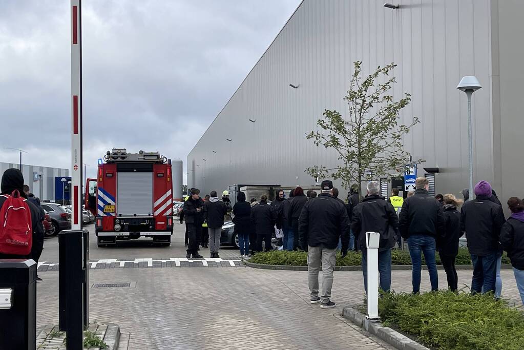 Bedrijf ontruimd na afgaan brandalarm