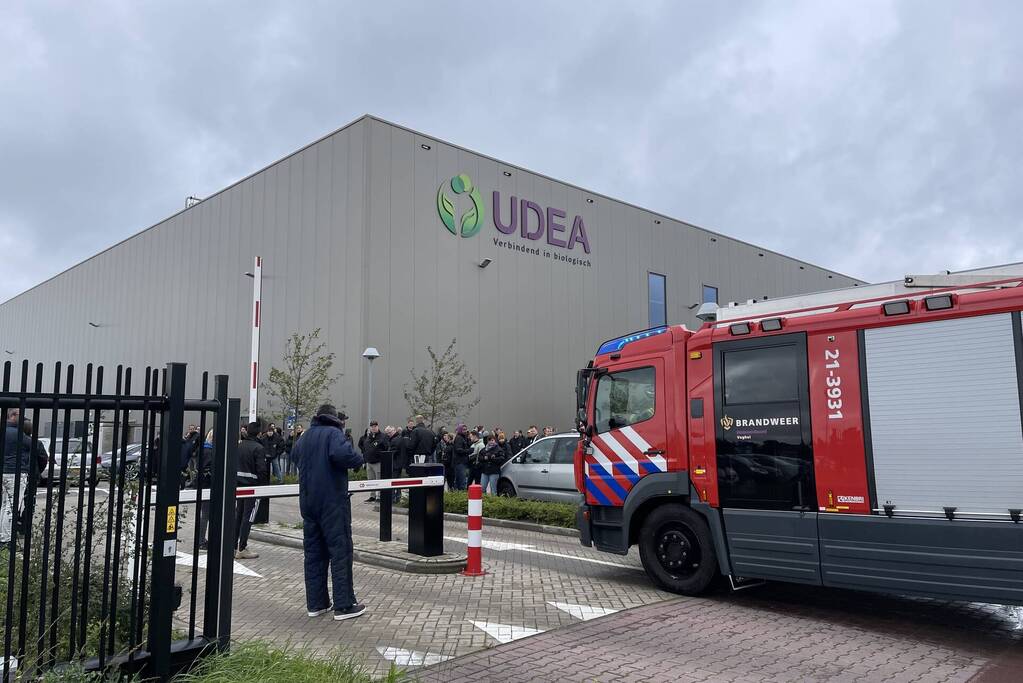 Bedrijf ontruimd na afgaan brandalarm