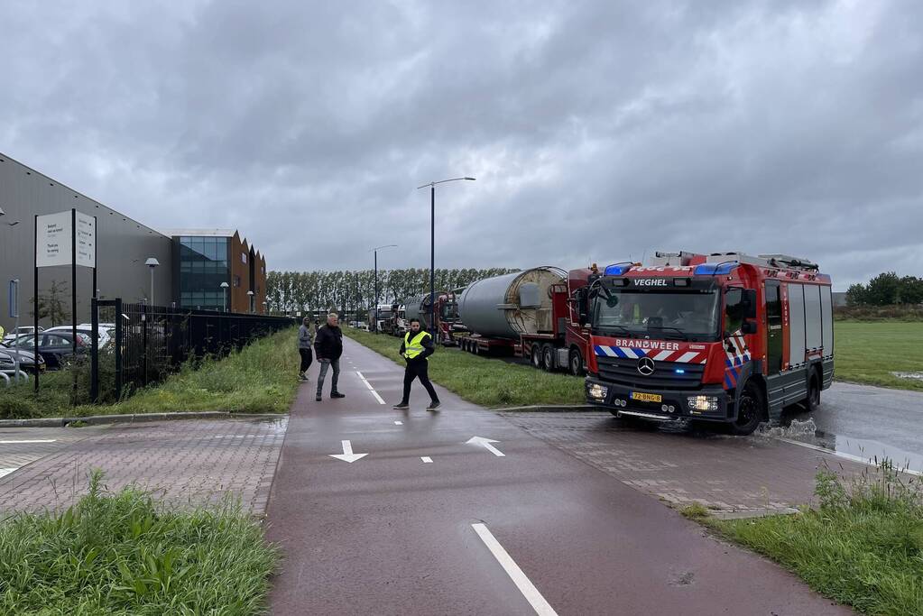 Bedrijf ontruimd na afgaan brandalarm
