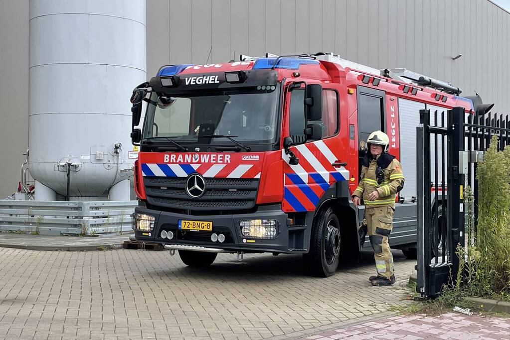 Bedrijf ontruimd na afgaan brandalarm