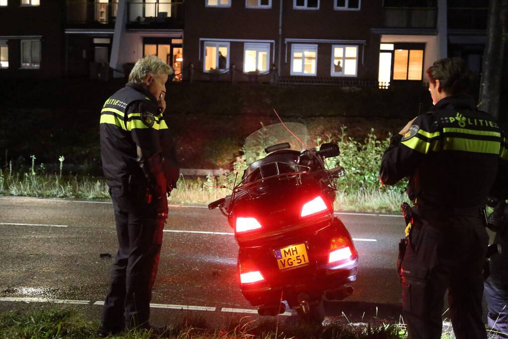 Schade aan motor door eenzijdig ongeval