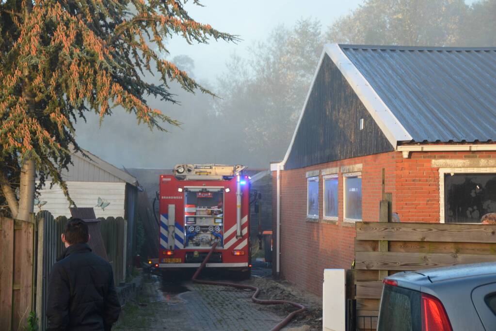 Brand in boothuis