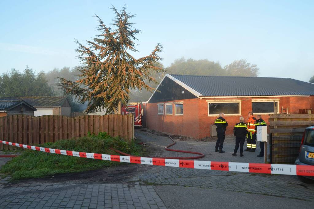 Brand in boothuis