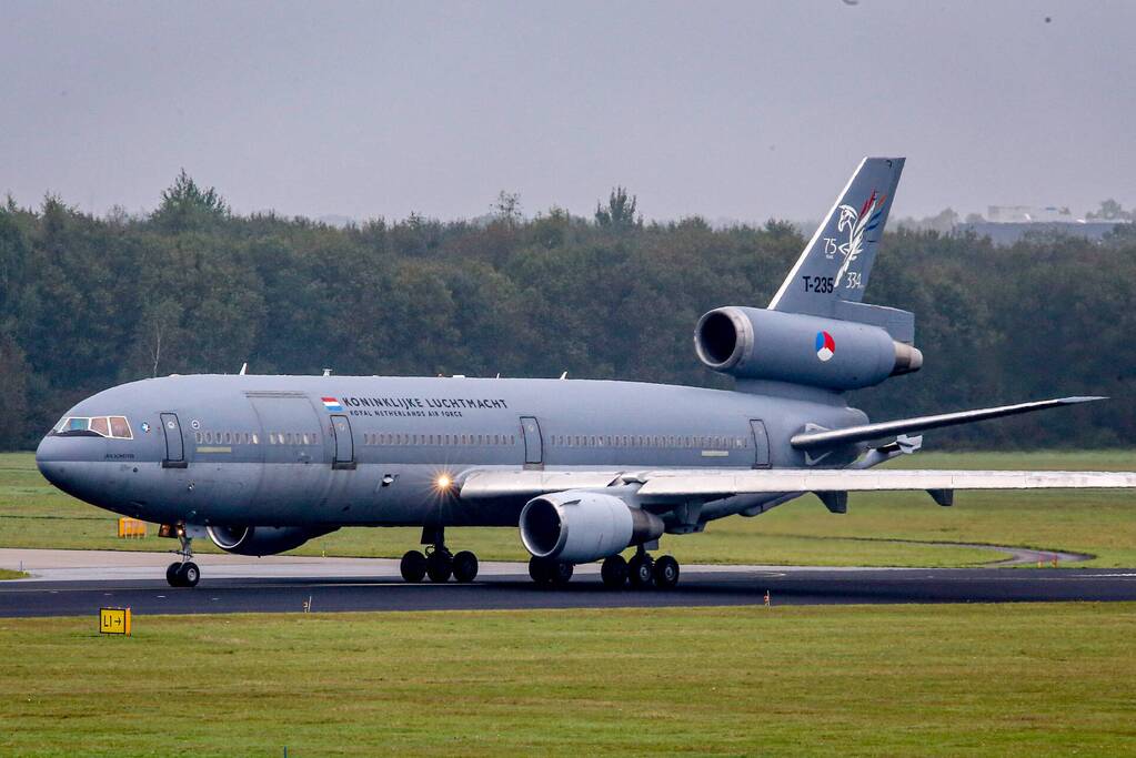 Laatste ronde KDC-10-transportvliegtuig van Defensie