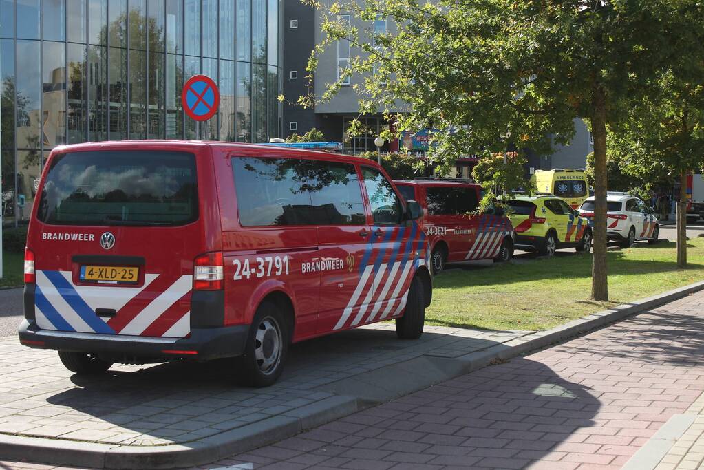 Sintermeertencollege ontruimd vanwege prikkelende stof