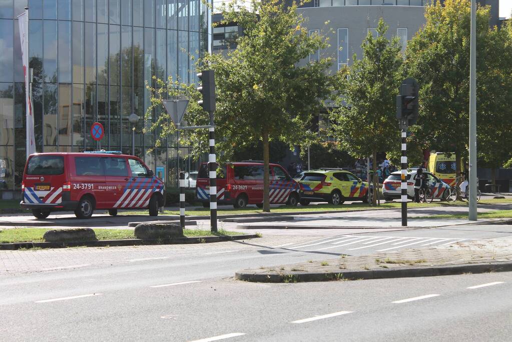 Sintermeertencollege ontruimd vanwege prikkelende stof