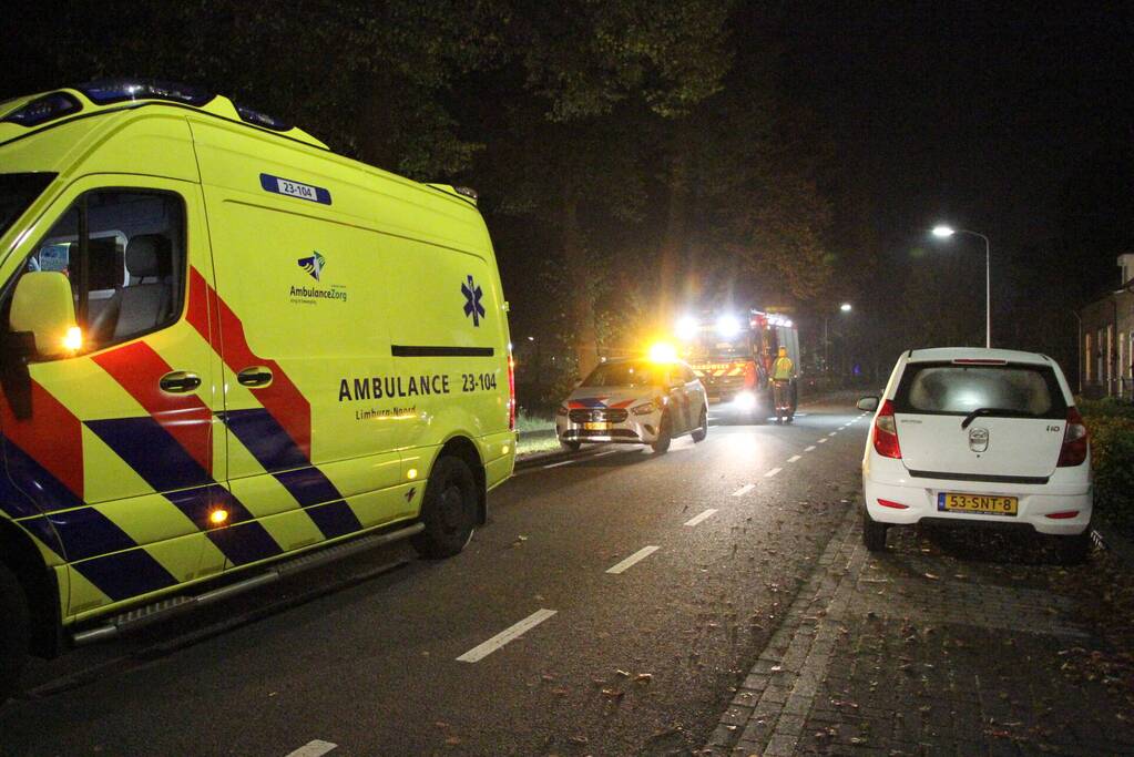 Persoon naar ziekenhuis na te water raken