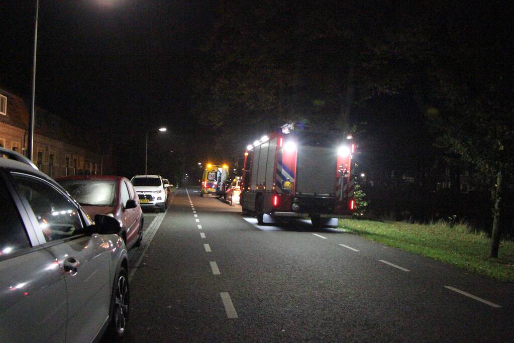 Persoon naar ziekenhuis na te water raken