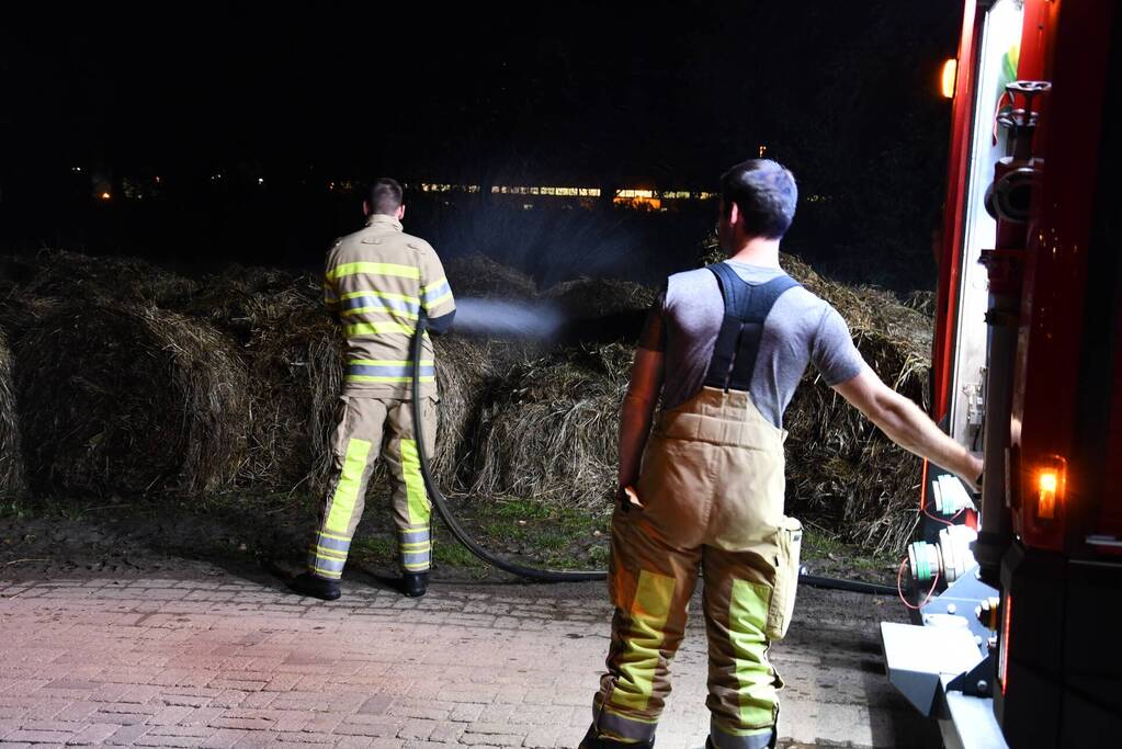 Brand en broei in hooibalen