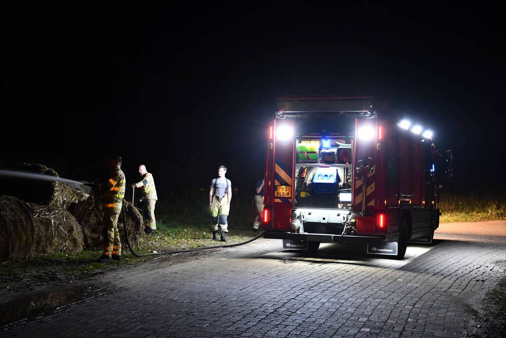 Brand en broei in hooibalen