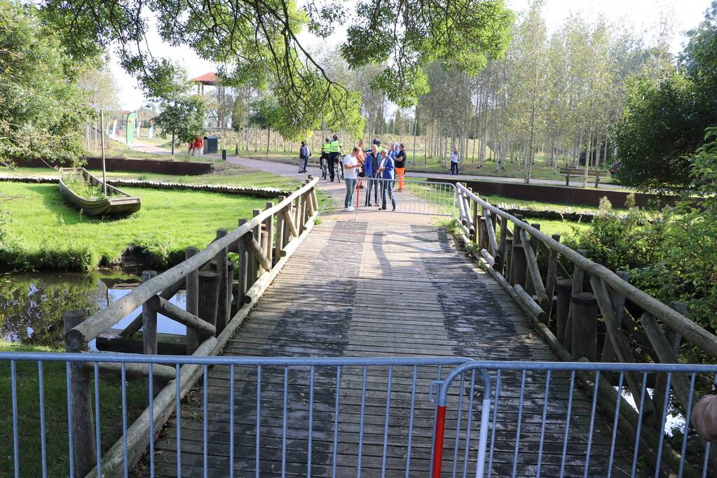 Brug zakt in tijdens marathonloop