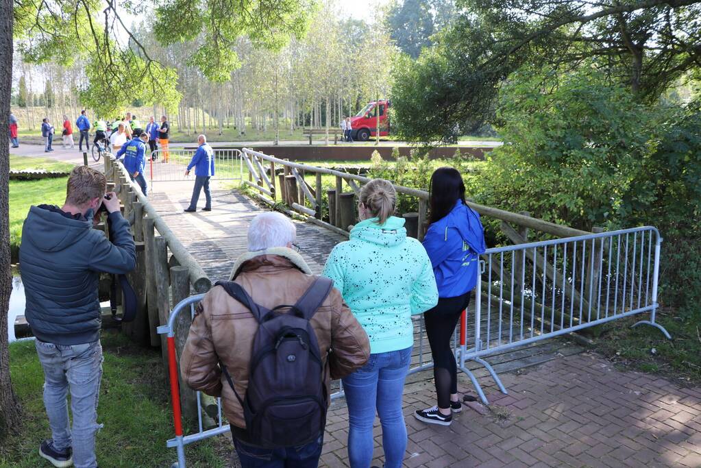 Brug zakt in tijdens marathonloop